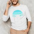 Swim Team Shirt Grandpa Papa Swimming Meet Swimmer Men's Long Sleeve T-Shirt