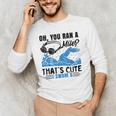 Swimmer Swimming Men's Long Sleeve T-Shirt