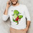 T-Rex Dinosaur Muay Thai Boxing Karate Martial Arts Kung Fu Men's Long Sleeve T-Shirt