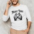 Thai Boxing Muay Thai Boxer Men's Long Sleeve T-Shirt Thai Boxing Muay Thai Boxer Men's Long Sleeve T-Shirt