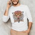 Tigar Muay Thai MMA Vintage Kickboxing Training Men's Long Sleeve T-Shirt