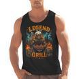 Bigfoot Legend Of The Grill BBQ Dad Father Day 2026 Men Tank Top, trending gift