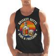 Brisket Butts Ribs And Freedom BBQ Dad Men Tank Top, trending gift