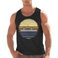Canoe Canoeing Vintage Sunset Men Tank Top, trending gift