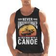 Canoe Old Man Sleeveless Men Tank Top, trending gift