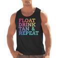 Float Drink Tan Repeat Summer Swimming Beach Pool Vacation Men Tank Top, trending gift Float Drink Tan Repeat Summer Swimming Beach Pool Vacation Men Tank Top, trending gift