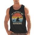 I'D Rather Be Kayaking Canoe Boating Vintage Kayak Men Tank Top, trending gift