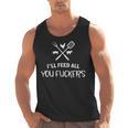 I'Ll Feed All You Fuckers Grilling Quote BBQ Dad Chef Men Tank Top, trending gift