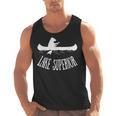 Lake Superior Bear Canoe Upper Peninsula For Yooper Men Tank Top, trending gift Lake Superior Bear Canoe Upper Peninsula For Yooper Men Tank Top, trending gift