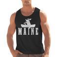 Maine Canoe Kayak Moose USA America Souvenir Men Tank Top, trending gift Maine Canoe Kayak Moose USA America Souvenir Men Tank Top, trending gift