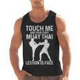 Muay Thai Boxing Kickboxing Your First Lesson Is Free Men Tank Top, trending gift