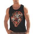 Muay Thai Fighter Teep Push Kick Minimal Line Art Clean Men Tank Top, trending gift Muay Thai Fighter Teep Push Kick Minimal Line Art Clean Men Tank Top, trending gift