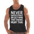 Muay Thai For Grandpa Men Mixed Martial Arts Men Tank Top, trending gift