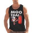 Muay Thai Moo Thai Thai Boxing For Youth Muay Thai Cow Men Tank Top, trending gift