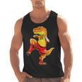 Muay Thai T-Rex Thai Boxing Men Tank Top, trending gift