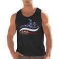 Patriotic American Flag Floating USA Swimming Team Men Tank Top, trending gift