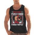 Punch Hard Finish Firmly Kickboxer Fan Muay Thai Boxing Men Tank Top, trending gift