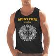 Sak Yant Muay Thai Art Tattoo Twin Tiger Kickboxing Thailand Men Tank Top, trending gift Sak Yant Muay Thai Art Tattoo Twin Tiger Kickboxing Thailand Men Tank Top, trending gift