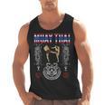 Sawadee Thai Traditional Sak Yant Thai Twin Tiger Muay Thai Men Tank Top, trending gift