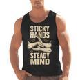 Sticky Hands Steady Mind Muay Thai Boxing Sleeveless Men Tank Top, trending gift