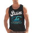 Swim Coach Swimming Lesson Sport Professional Instructor Men Tank Top, trending gift