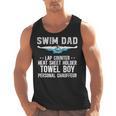 Swim Dad Definition Swimming Dad Of A Swimmer Dad Men Tank Top, trending gift