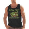 Swimmer Crocodile Swimming Humor How Fast You Can Swim Men Tank Top, trending gift Swimmer Crocodile Swimming Humor How Fast You Can Swim Men Tank Top, trending gift