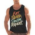Swimmer Eat Sleep Swim Repeat I Swimming Men Tank Top, trending gift