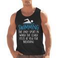 Swimming Coach Yells Breathing Swimmer Swim Team Men Tank Top, trending gift Swimming Coach Yells Breathing Swimmer Swim Team Men Tank Top, trending gift