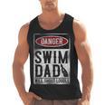 Swimming Swimmer DANGER Swim Dad Men Tank Top, trending gift Swimming Swimmer DANGER Swim Dad Men Tank Top, trending gift