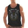Twin Tiger Sak Yant Muay Thai Fighter Tee Martial Art Men Tank Top, trending gift