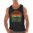Never Underestimate An Old Man With a Canoe Retro Sleeveless Men Tank Top, trending gift