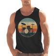 Vintage Drum Kit Silhouette Retro Music Men Tank Top, trending gift Vintage Drum Kit Silhouette Retro Music Men Tank Top, trending gift