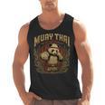 Vintage Muay Thai Gym Thai Boxing Training Fighter Panda Men Tank Top, trending gift