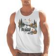 Canoe Ghost Camping Ghost Lake Halloween Spooky Fall Camping Men Tank Top, trending gift Canoe Ghost Camping Ghost Lake Halloween Spooky Fall Camping Men Tank Top, trending gift