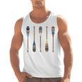 Colorful Painted Oars Paddle Nautical Canoe T Shirt Men Tank Top, trending gift Colorful Painted Oars Paddle Nautical Canoe T Shirt Men Tank Top, trending gift