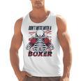 Don't Mess With A Boxer Kickboxer Fan Muay Thai Boxing Men Tank Top, trending gift