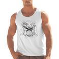Drum Kit Premium Tri-Blend Men Tank Top, trending gift