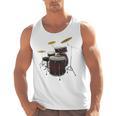 Drummer Drum Kit Premium Tri-Blend Men Tank Top, trending gift Drummer Drum Kit Premium Tri-Blend Men Tank Top, trending gift