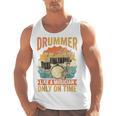 Drummer Like a Musician Only On Time Vintage Sunset Drum Kit Raglan Baseball Tee Men Tank Top, trending gift Drummer Like a Musician Only On Time Vintage Sunset Drum Kit Raglan Baseball Tee Men Tank Top, trending gift