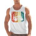 Drumset Cool Retro Vintage Drum Kit Drummer Music Percussion Men Tank Top, trending gift Drumset Cool Retro Vintage Drum Kit Drummer Music Percussion Men Tank Top, trending gift
