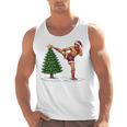 Festive Muay Thai Santa Christmas Men Tank Top, trending gift