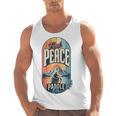 Find Peace Paddle On Canoe Mountain Sunset Men Tank Top, trending gift