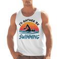 I'd Rather Be Swimming Retro Swim Swimmer Men Tank Top, trending gift I'd Rather Be Swimming Retro Swim Swimmer Men Tank Top, trending gift