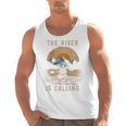 Kayak Kayak Vintage Mountains Canoe Kayak Raglan Baseball Tee Men Tank Top, trending gift