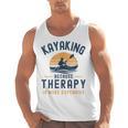 Kayaking Therapy Kayaker Canoe Paddle Lake River Men Tank Top, trending gift Kayaking Therapy Kayaker Canoe Paddle Lake River Men Tank Top, trending gift