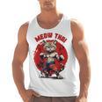 Meow Thai Funny Muay Thai And Cats Lover Men Tank Top, trending gift Meow Thai Funny Muay Thai And Cats Lover Men Tank Top, trending gift