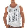 Muay Thai American Flag Camo Military Patriotic Men Tank Top, trending gift
