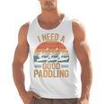I Need A Good Paddling Retro Sunset Canoe Raglan Baseball Tee Men Tank Top, trending gift