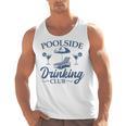 Pool Adult Poolside Drinking Club Summer Swimming Pool Party Men Tank Top, trending gift